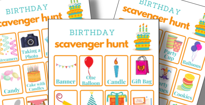 Birthday Scavenger Hunt – Organized 31 Shop birthday-scavenger-hunt-organized-31-shop