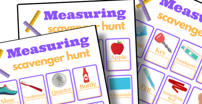 Measuring Scavenger Hunt