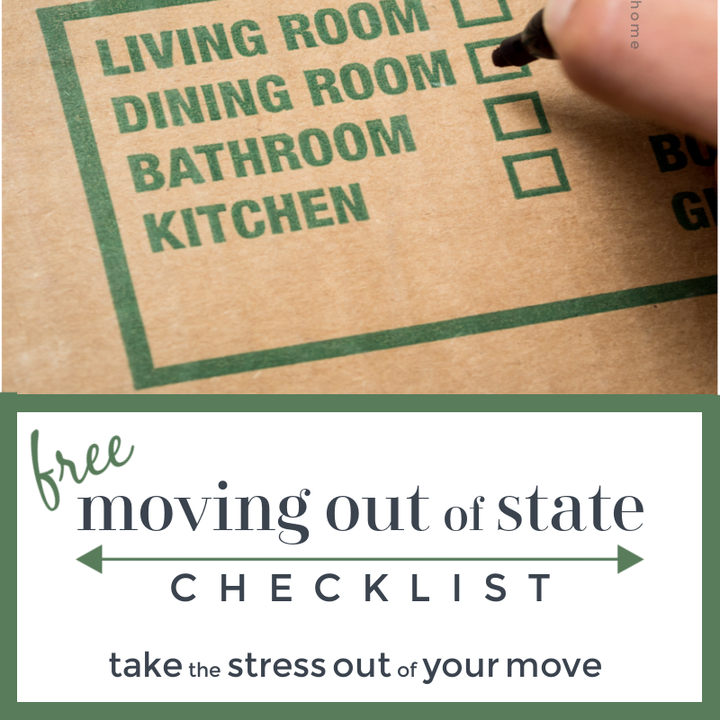 Moving Out of State Checklist Organized 31 Shop