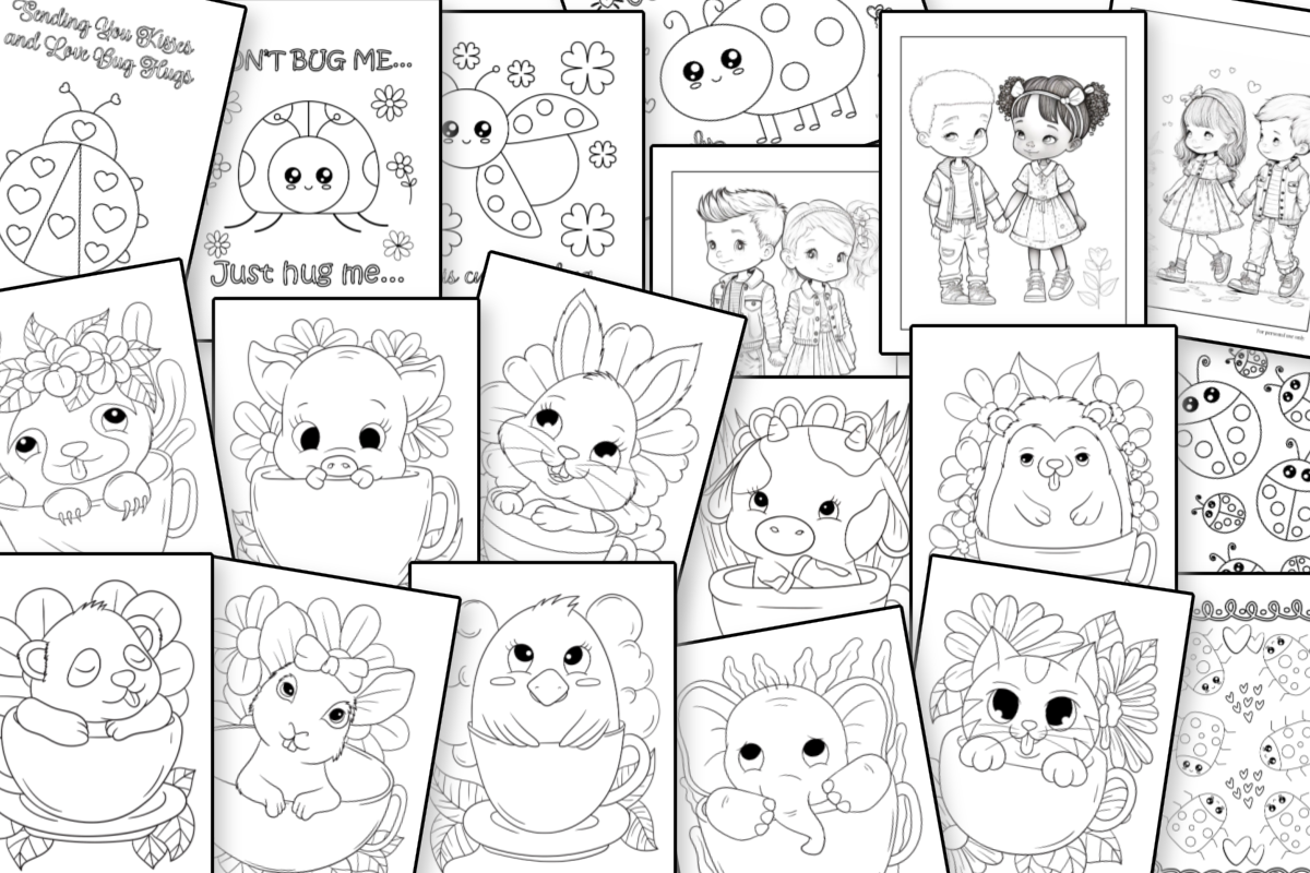 Kawaii Coloring Pages