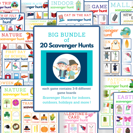 Big Bundle of Scavenger Hunt Games