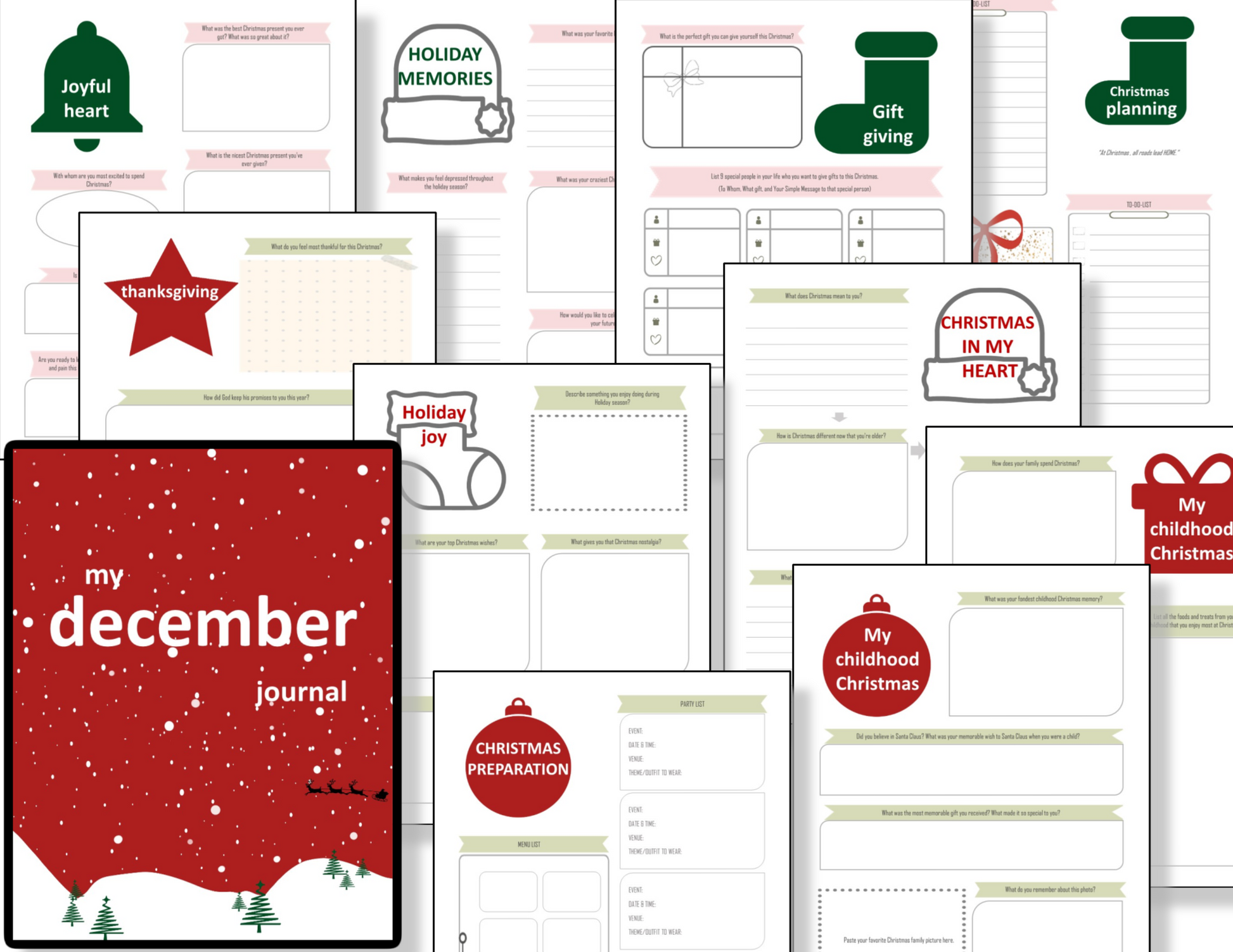 Get your Organized 31 Shop Christmas Journal to capture and preserve your holiday memories in a planner format.