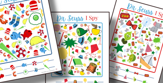 Organized 31 Shop's I Spy Printable Dr. Seuss.