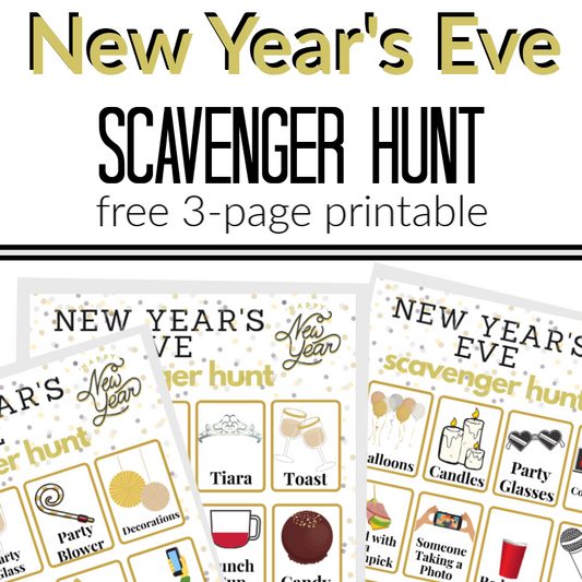 New Year's Eve Scavenger Hunt