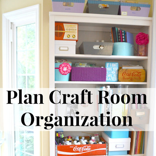 Printables for Craft Room Organization Worksheets and Storage Planning from the Organized 31 Shop.