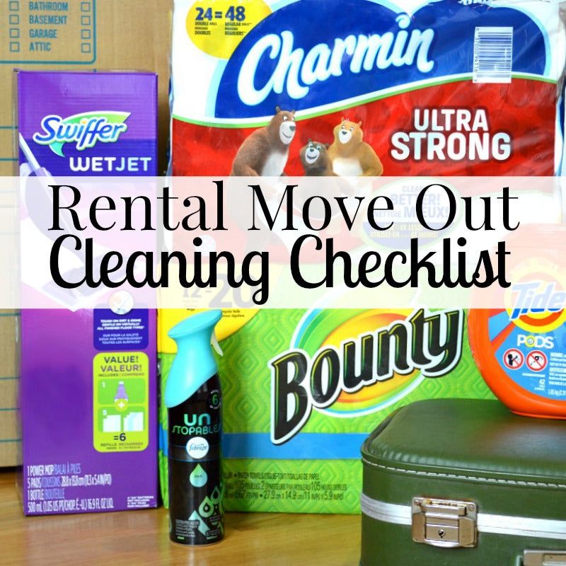 Rental Move Out Cleaning Checklist