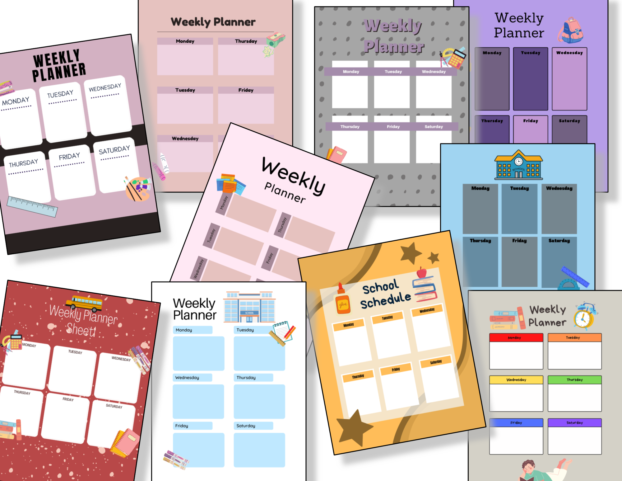 Weekly Homeschool Planner – Organized 31 Shop