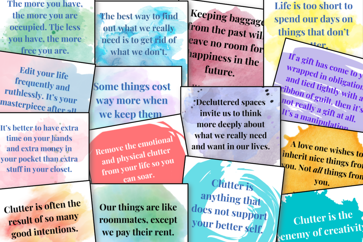 Inspirational Decluttering Quotes